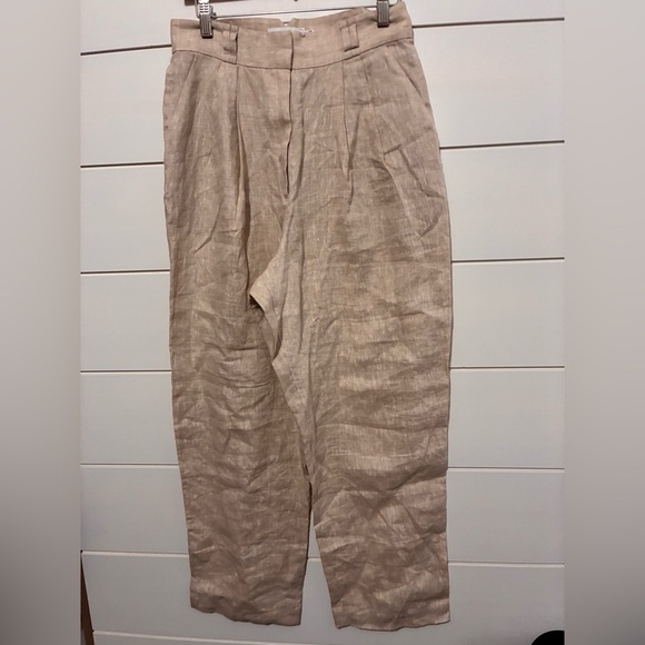 ANTHROPOLOGIE SIGNIFICANT OTHER Zahara Pant 100% linen size 6 - Picture 11 of 13